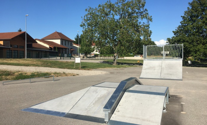 Skatepark, Isère, Jeux SK8 & Match