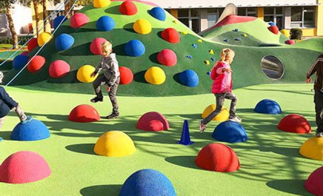 Installation de sol ludique et sportif, Isère, Jeux SK8 & Match